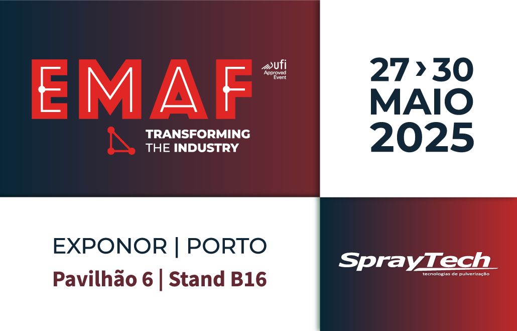 SPRAYTECH marca presença na EMAF de 27 a 30 de maio de 2025