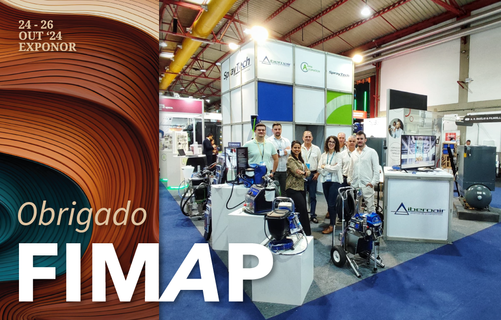 A SPRAYTECH agradece a vossa presença na edição 2024 da FIMAP